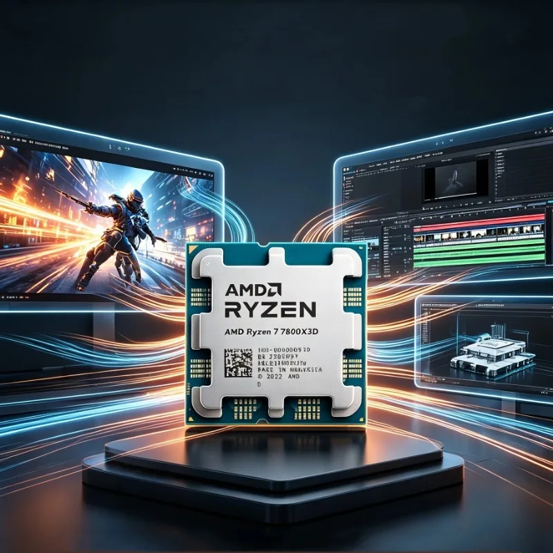 AMD Ryzen 7 7800X3D 8 Core 16  - огляд і ціна Amd Cpu Ryzen 7