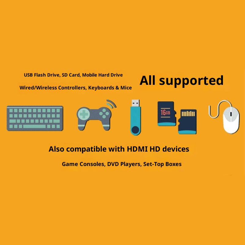 Retro Gaming Mini Tv Table Pai - огляд і ціна Gaming Keyboard Mini
