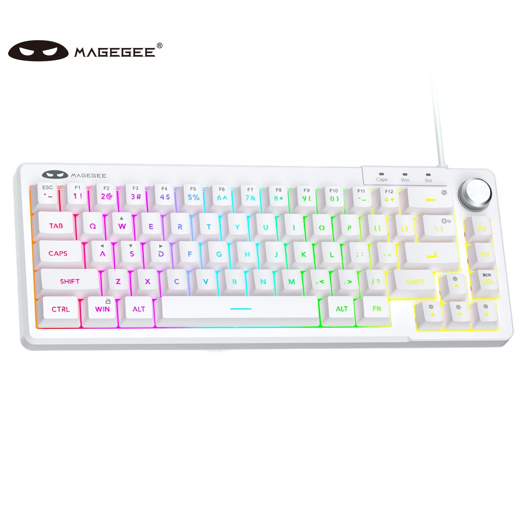 MageGee TS68 Mini 60% Membrane - огляд і ціна Keyboard Gaming Blue Switch