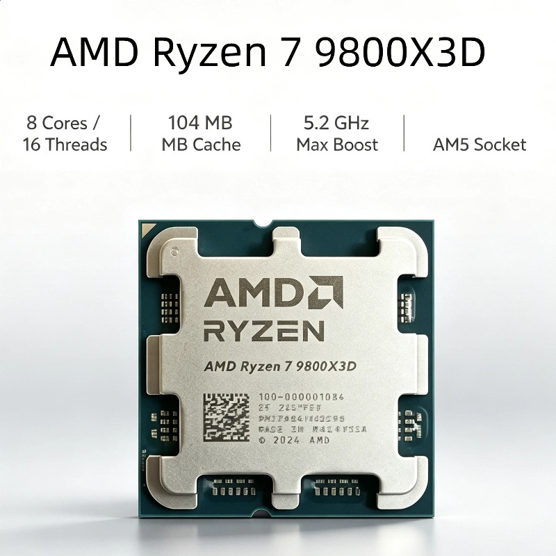 AMD Ryzen 7 9800X3D Content Cr - огляд і ціна Amd Cpu Ryzen 7