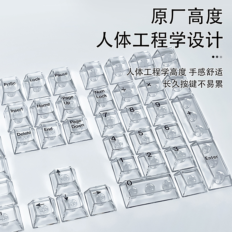 Crystal Transparent Cherry Pro - огляд і ціна Gaming Keyboard No Rgb