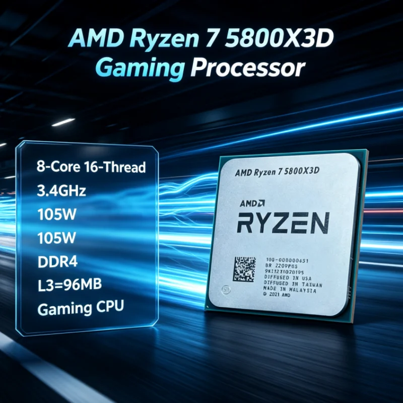 AMD R7 5800X3D 96 MB CPU Proce - огляд і ціна Amd Cpu Ryzen 7